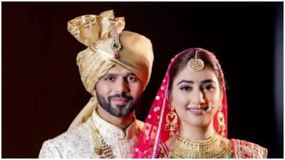 Rahul Disha Wedding : विवाह बंधनात अडकले दिशा परमार-राहुल वैद्य, पाहा लग्नसोहळ्याचे काही खास क्षण...