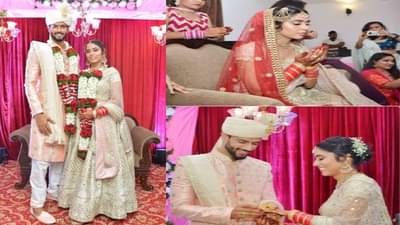 प्यार का कोई धर्म नही होता... भारतीय खेळाडू शिवम दुबे मैत्रीण अंजुम खानशी विवाहबद्ध