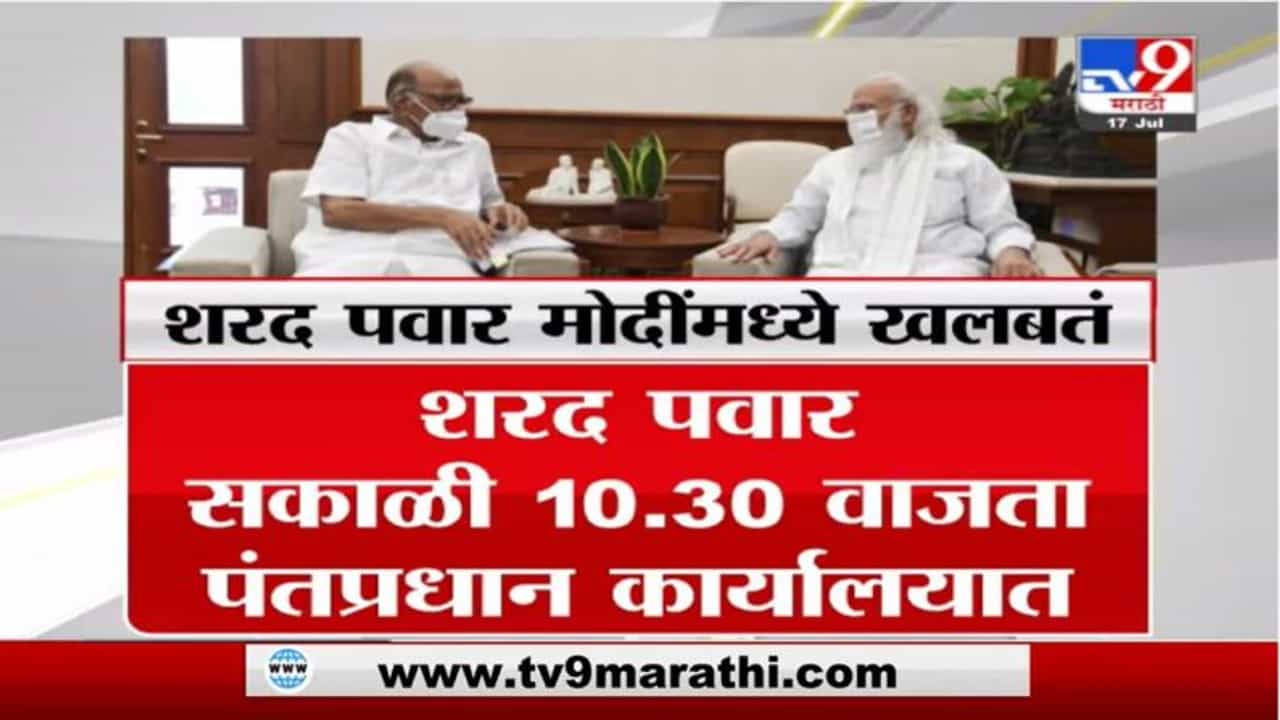 Sharad Pawar Meet PM Modi | दिल्लीत शरद पवार, पंतप्रधान नरेंद्र मोदी यांच्यात तासभर चर्चा