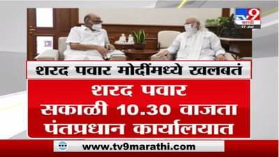 Sharad Pawar Meet PM Modi | दिल्लीत शरद पवार, पंतप्रधान नरेंद्र मोदी यांच्यात तासभर चर्चा