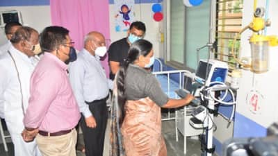 कोरोनाच्या तिसऱ्या लाटेविरोधात लढण्यासाठी अमरावती सज्ज, उपजिल्हा, ग्रामीण रुग्णालयात लहान मुलांसाठी राखीव ऑक्सिजन बेड