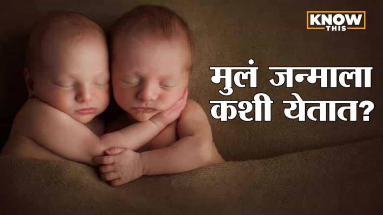 Know This : जुळी मुलं होतात कशी? ती सारखी कशी दिसतात? | How are twins formed?