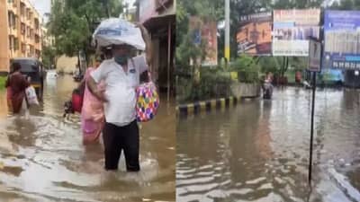 आभाळ फाटल्याप्रमाणे पाऊस बरसला, 2 तासाच्या पावसाने वसई-विरार-नालासोपाऱ्यात हाहा:कार उडवला!