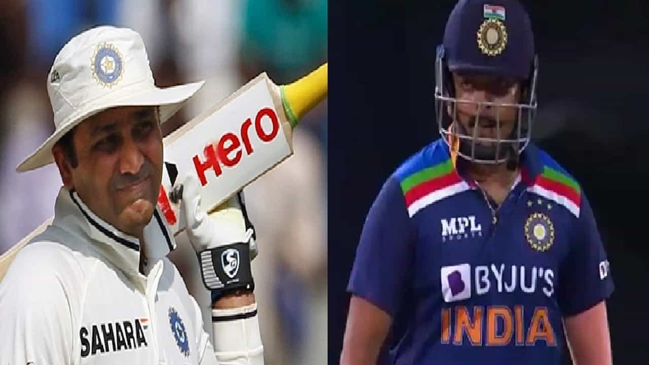 पृथ्वीचा लंकेला तडाखा, धमाकेदार खेळीनंतर सेहवागचं ते ट्विट व्हायरल, रवी शास्त्रींची घेतली मजा!