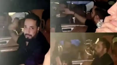 Video | भर पावसात अर्ध्या रात्री रस्त्यावर बंद पडली मिका सिंहची ‘हमर’, मदतीला धावून आले मुंबईकर!