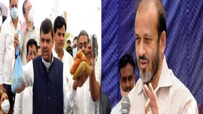 फडणवीसांनी विधानसभेबाहेर दाखवलेले खावटी अनुदान योजेनचं किट बनावट, आदिवासी विकासमंत्र्यांचा दावा