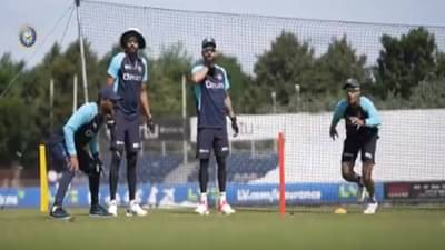 VIDEO : इंग्लंडमध्ये सराव सामन्यापूर्वीच विराट, रोहित भिडले अश्विन, पुजाराशी, मैदानावर सरावादरम्यान आपआपसांत चुरस