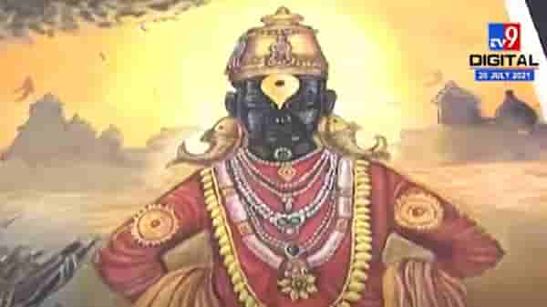 Ashadhi Ekadashi 2021 | औरंगाबादेत आसावरी लिंगाडे हिने रांगोळीतून साकारला विठुराया