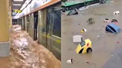 चीनमध्ये 1,000 वर्षांनंतर भयंकर पाऊस; 33 मृत्युमुखी, रुग्णालयात शिरले पाणी