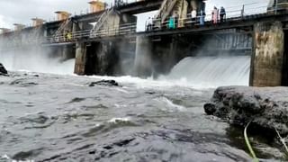 Video : बारा ज्योतिर्लिंगांपैकी एक असलेल्या भिमाशंकर मुख्य मंदिराला पाण्याचा वेढा