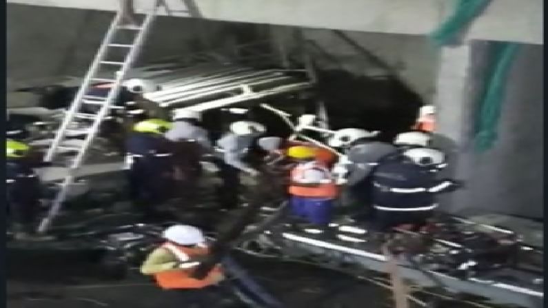 Worli Lift Crash | वरळी लिफ्ट दुर्घटना, पाच मजुरांच्या मृत्यू प्रकरणी दोघा जणांना अटक