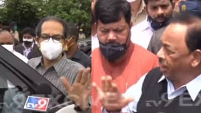VIDEO: कुठलं सरकार? आता कुठं डिस्चार्ज झालाय घरातून, फिरताहेत; नारायण राणेंची मुख्यमंत्र्यांवर खोचक टीका