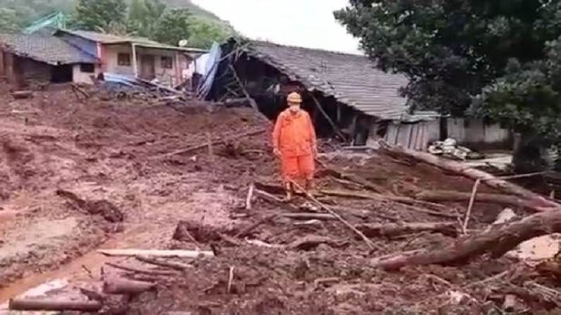 Mirgaon landslide rescue operation 