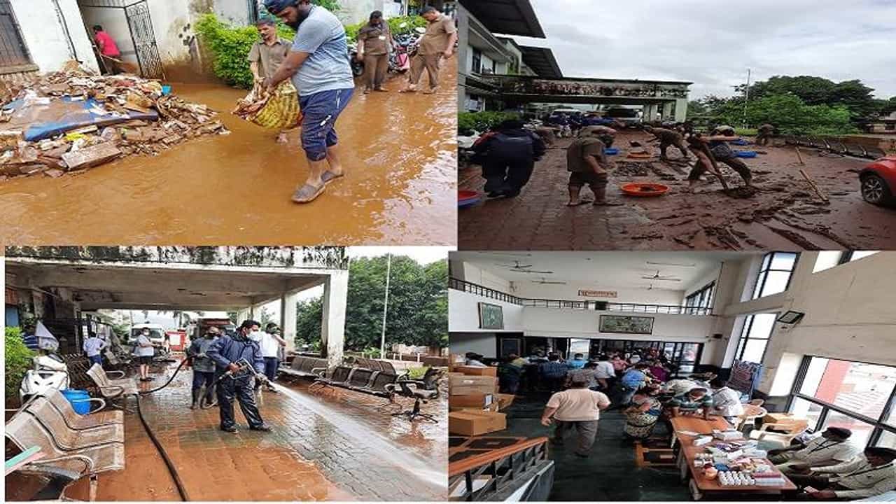 मुसळधार पावसाने उद्ध्वस्त केलं, पूरग्रस्तांच्या मदतीसाठी ठाणे महापालिका धावली, प्रत्यक्ष मदतीला सुरुवात