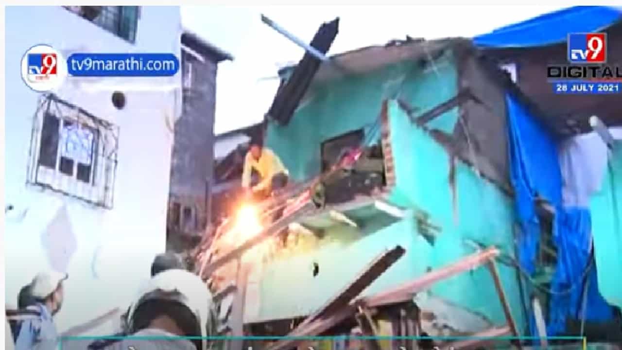 अंधेरीत बांधकाम सुरु असणारी चारमजली इमारत कोसळली, पाच जणांची ढिगाऱ्याखालून सुटका