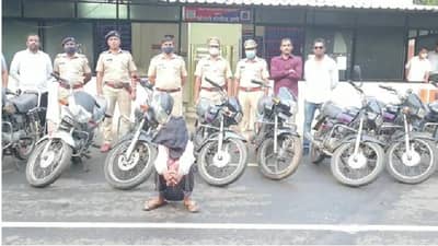 दारुच्या व्यसनातून 14 वाहनांची चोरी, पुण्यात 52 वर्षीय चोराला बेड्या, एक कोटींचा मुद्देमाल सापडला