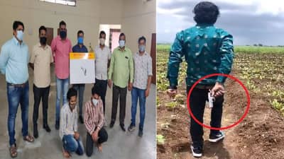 बंदूक हातात घेतलेला फोटो स्टेटसला ठेवला, पिंपरी चिंचवडच्या गुंडाविरोधी पथकाकडून 25 वर्षीय भाईला बेड्या