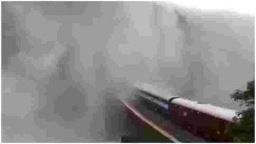 VIDEO | अतिवृष्टीमुळे गोव्याच्या दूधसागर धबधब्यावर थांबली रेल्वे, रेल्वे मंत्रालयाने शेअर केला मनमोहक व्हिडिओ