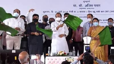 अजितदादांचा पुणे मेट्रोला हिरवा झेंडा, वनाज ते आयडियल कॉलनी मार्गावर पहिली ट्रायल रन