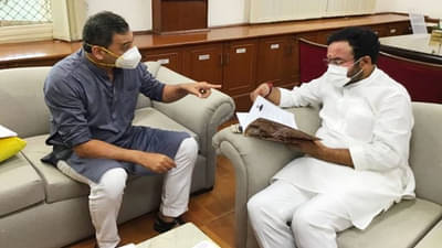 संभाजीराजे छत्रपती केंद्रीय मंत्री जी. किशन रेड्डींच्या भेटीला, रायगडावरील कामांना गती देण्याची मागणी