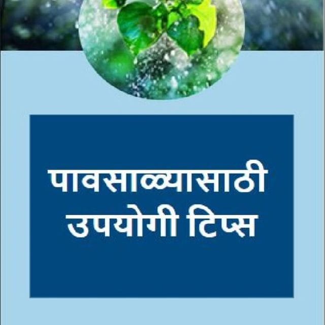 पावसाळ्यासाठी उपयोगी टिप्स