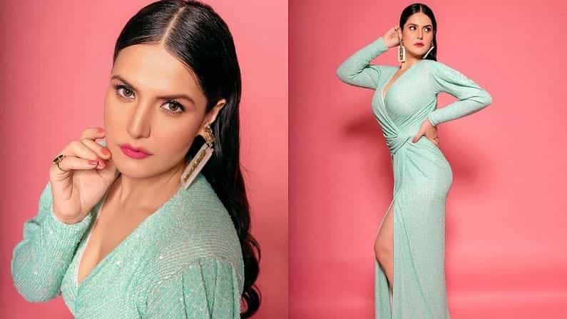 बॉलिवूडची सुंदर अभिनेत्री जरीन खान सध्या सोशल मीडियावर तिच्या सुंदर फोटोंमुळे अनेकदा चर्चेत असते, आता तिनं काही काळापूर्वी सोशल मीडियावर तिच्या नवीन फोटोशूटचे फोटो शेअर केले आहेत. हे फोटो आता मोठ्या प्रमाणात व्हायरल होत आहेत.
