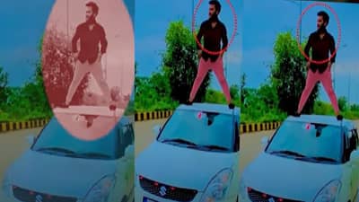 VIDEO | धावत्या कारच्या टपावर स्टंटबाजी, नागपुरात तिघा तरुणांवर गुन्हा