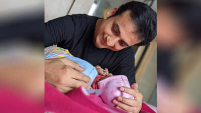 ‘चि. सर्वज्ञ आणि कु. स्रग्वी’, प्रसिद्ध मराठी अभिनेत्याच्या घरी आनंदाचा ‘डबल धमाका’!