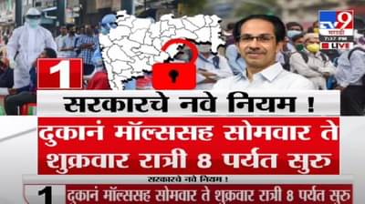 Maharashtra Unlock : राज्यातील निर्बधांमध्ये सूट, सरकारची नवी नियमावली जारी