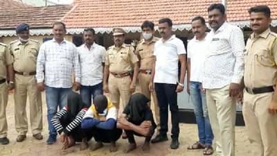 रात्रीच्या अंधारात दबा धरुन बसले, पोलिसांनी केला सिनेस्टाईल पाठलाग, 3 दरोडेखोरांच्या मुसक्या आवळल्या