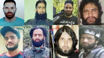 जम्मू काश्मीरमधील टॉप 10 दहशतवादी कोण? पोलिसांककडून यादी जाहीर, वाचा एका क्लिकवर