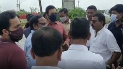 मलंगगड परिसरात उल्हासनगरचं डम्पिंग येणार, मोजणीसाठी आलेल्या अधिकाऱ्यांना ग्रामस्थांसह आमदारांचा विरोध