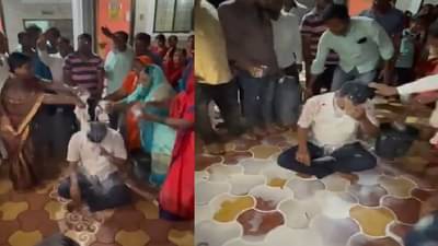 गोळीबाराच्या आरोपातून राष्ट्रवादीच्या माजी सरपंचाची मुक्तता, लोकांनी घातली दुधाने अंघोळ