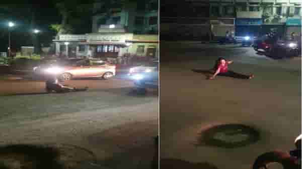 VIDEO | पुण्यात मद्यधुंद तरुणीचा धिंगाणा, टिळक रोडवर झोपून गाड्या अडवण्याचा प्रयत्न