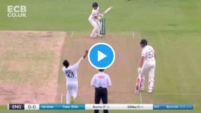 Eng vs Ind VIDEO : पहिल्याच ओव्हरमध्ये बुमराहची धडाकेबाज सुरुवात, इंग्लंडचा सलामीवीर शून्यावर बाद