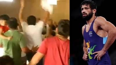 Ravi Kumar Dahiya | फायनलमध्ये एन्ट्री मारताच भारतात जल्लोष, रवीकुमार दहियाचे कुटुंबीय थिरकले, सोशल मीडियावर धुमाकूळ