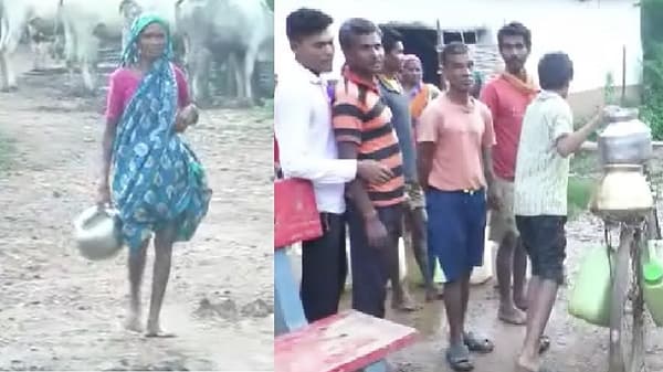 भर पावसाळ्यात पाण्यासाठी आणीबाणी, आदिवासीबहुल टेकाबेदर गावचा पाण्यासाठी संघर्ष