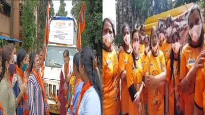 राज ठाकरेंच्या रणरागिनी पूरग्रस्तांच्या मदतीला धावल्या, मनसेची नवी मुंबई महिला सेना संकटात एकवटली