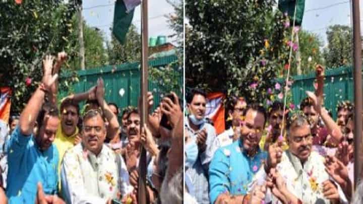 कलम 370 हटवण्याला 2 वर्ष पूर्ण, काश्मिरमध्ये भाजपचा जल्लोष कलम 370 हटवण्याला 2 वर्ष पूर्ण, काश्मिरमध्ये भाजपचा जल्लोष