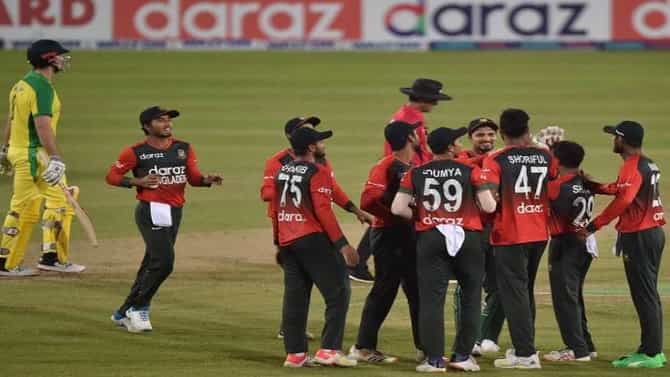 बांगलादेशने इतिहास रचला, ऑस्ट्रेलियाला लोळवलं, टी 20 मालिका 3-0 ने जिंकली!