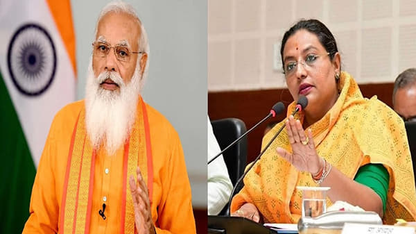 मोदी हे देशाला लागलेले व्हाईट फंगस, काँग्रेसच्या मंत्री यशोमती ठाकूर यांचा घणाघात