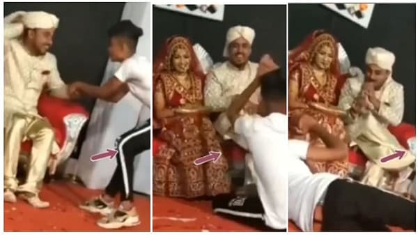 Video | मित्र येताच नवरदेव खुलला, भर मंडपात नागिन डान्स, व्हिडीओ सोशल मीडियावर व्हायरल