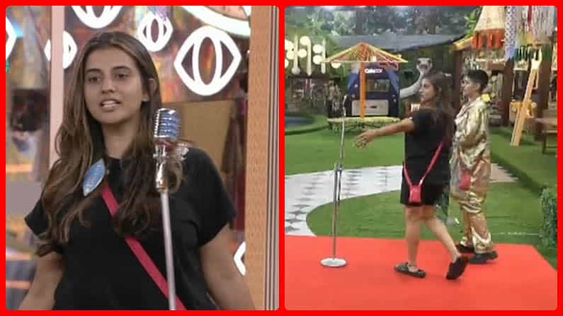 अभिनेत्री अक्षरा सिंह (Akshara Singh) बिग बॉस ओटीटीमध्ये (Bigg Boss OTT) भोजपुरी फिल्म इंडस्ट्रीचे प्रतिनिधित्व करणार आहे. बिग बॉसच्या घरात घागरा चोलीमध्ये प्रवेश करणारी अक्षरा दुसऱ्याच दिवशी एका बोल्ड स्टाईलमध्ये दिसली. पिवळ्या रंगाच्या टी-शर्ट आणि डेनिम शॉर्टमध्ये अक्षरा खूप सुंदर दिसत होती.