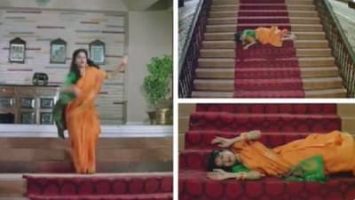 Renuka Shahane Falling Scene | हम आपके हैं कौनच्या दिग्दर्शकाच्या या चातुर्यामुळे जिन्यावरुन गडगडताना रेणुका शहाणेंना अजिबात दुखापत झाली नाही