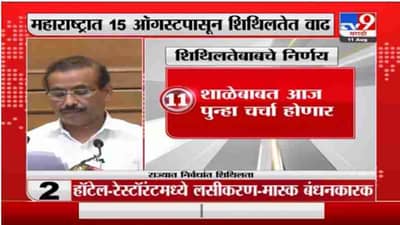 Maharashtra Unlock | शाळेबाबात टास्क फोर्सशी चर्चा, राज्यातील निर्बंध शिथिलतेचे नवे नियम काय?
