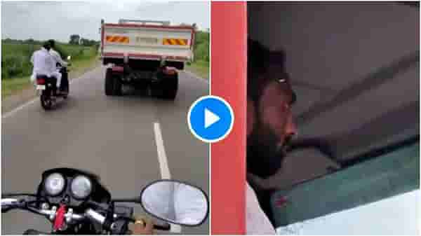 VIDEO: दोनदा वाळू ट्रक अंगावर घालण्याचा प्रयत्न, तरीही अधिकाऱ्यांकडून 12 किमी पाठलाग, औरंगाबादमधील थरार कॅमेरात कैद