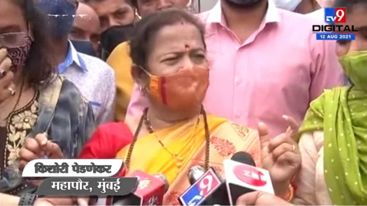 Kishori Pednekar | दादरमधील फिशमार्केट ऐरोलीत हलवण्याच्या निर्णयाला स्थगिती : किशोरी पेडणेकर