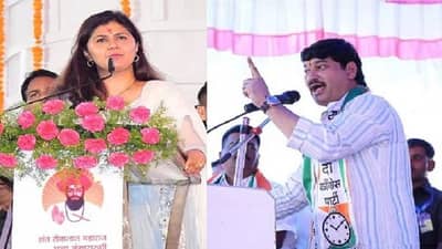 चिक्की घोटाळ्याचा आरोप म्हणजे प्रतिमा मलिन करण्याचा प्रयत्न; तर बीडमधील वाढत्या गुंडगिरीवरुन पंकजा मुंडेंचा धनंजय मुंडेंवर घणाघात