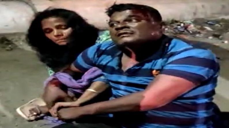 Video : दारु पिऊन सतत त्रास आणि मारहाण, वैतागलेल्या पत्नीचा पतीवर जीवघेणा हल्ला