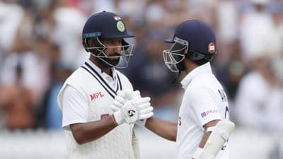 IND vs ENG : रहाणेचं अर्धशतक, चौथ्या दिवसअखेर भारताची 6 बाद 181 धावांपर्यंत मजल, रिषभ पंतवर मदार